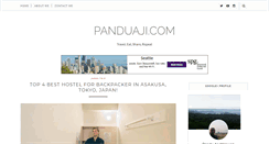 Desktop Screenshot of panduaji.com