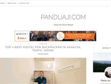 Tablet Screenshot of panduaji.com